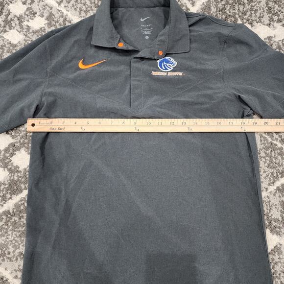 Nike Grey Boise state on field mens size small polo - Picture 2 of 7